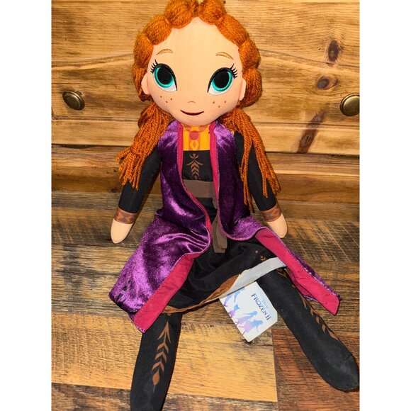 Disney Frozen 2 Anna Kids Bedding Super Soft Plush Cuddle Pillow Buddy, Official - Picture 3 of 12